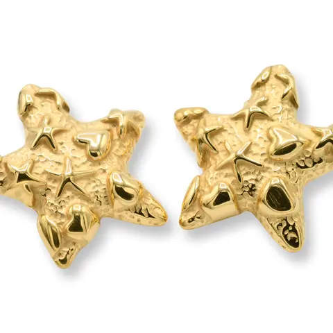 Star Earrings - Stainless Steel Coastal