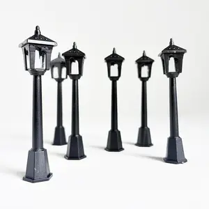 12pcs Home Decor Lamp Figurines, Holiday Party Desktop Ornaments, Table Centerpiece Decoration, Non-Electric, Perfect for Festive Events