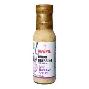 KEWPIE Japanese Onion Salad Dressing 236ml - Savory & Tangy Flavor for Salads, Dips & Marinades