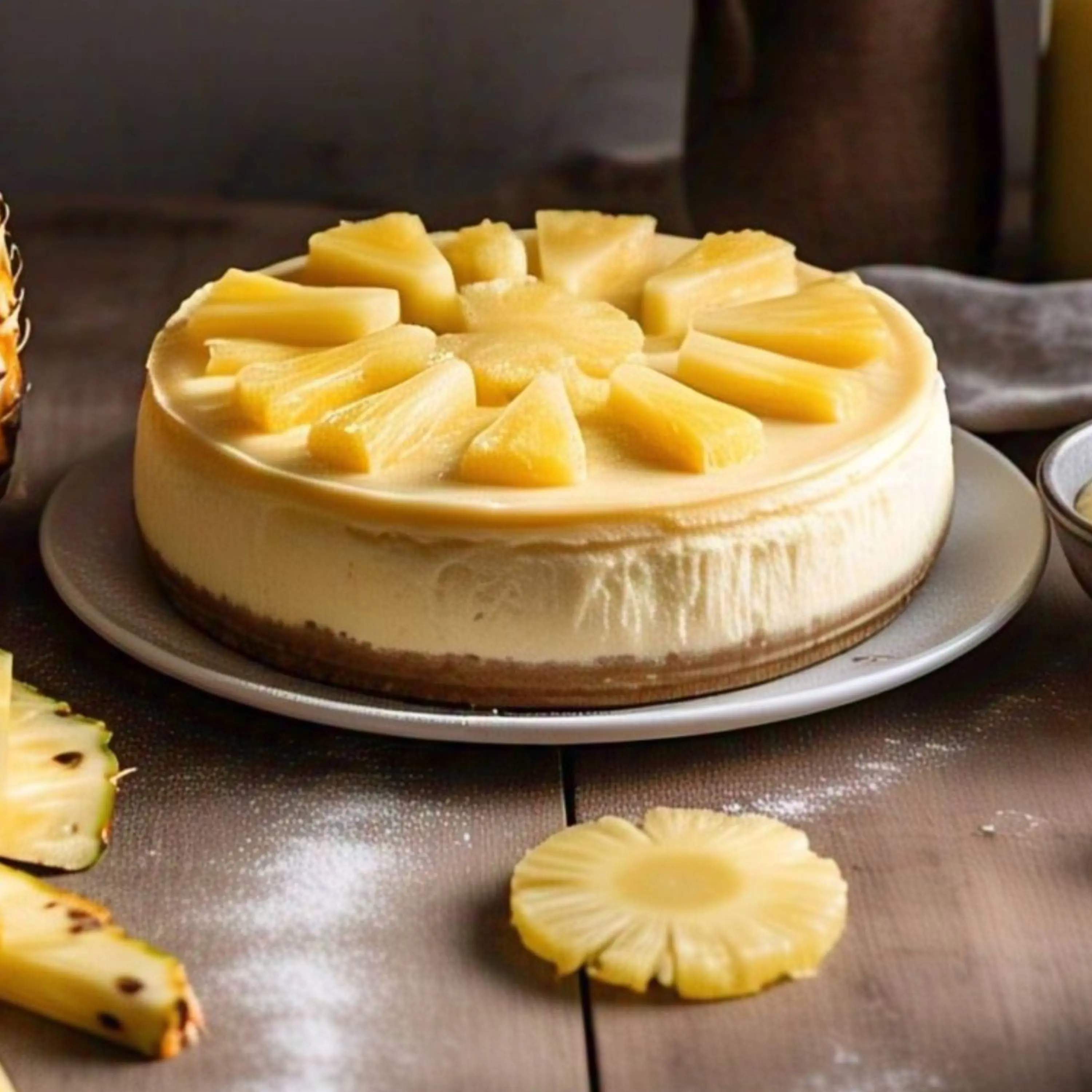 Andy Anand Sugar-Free Pineapple Tres Leches Cake, 2.5 lb – Keto & Diabetic-Friendly, Soaked in Pineapple Milk, No Preservatives Gift Box