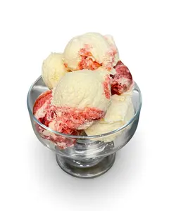 Tahoe Treats Freeze Dried Ice Cream Scoops - Strawberry Cheesecake 3 oz Bag, Crispy but Airy Snack, Resealable Mylar Bag