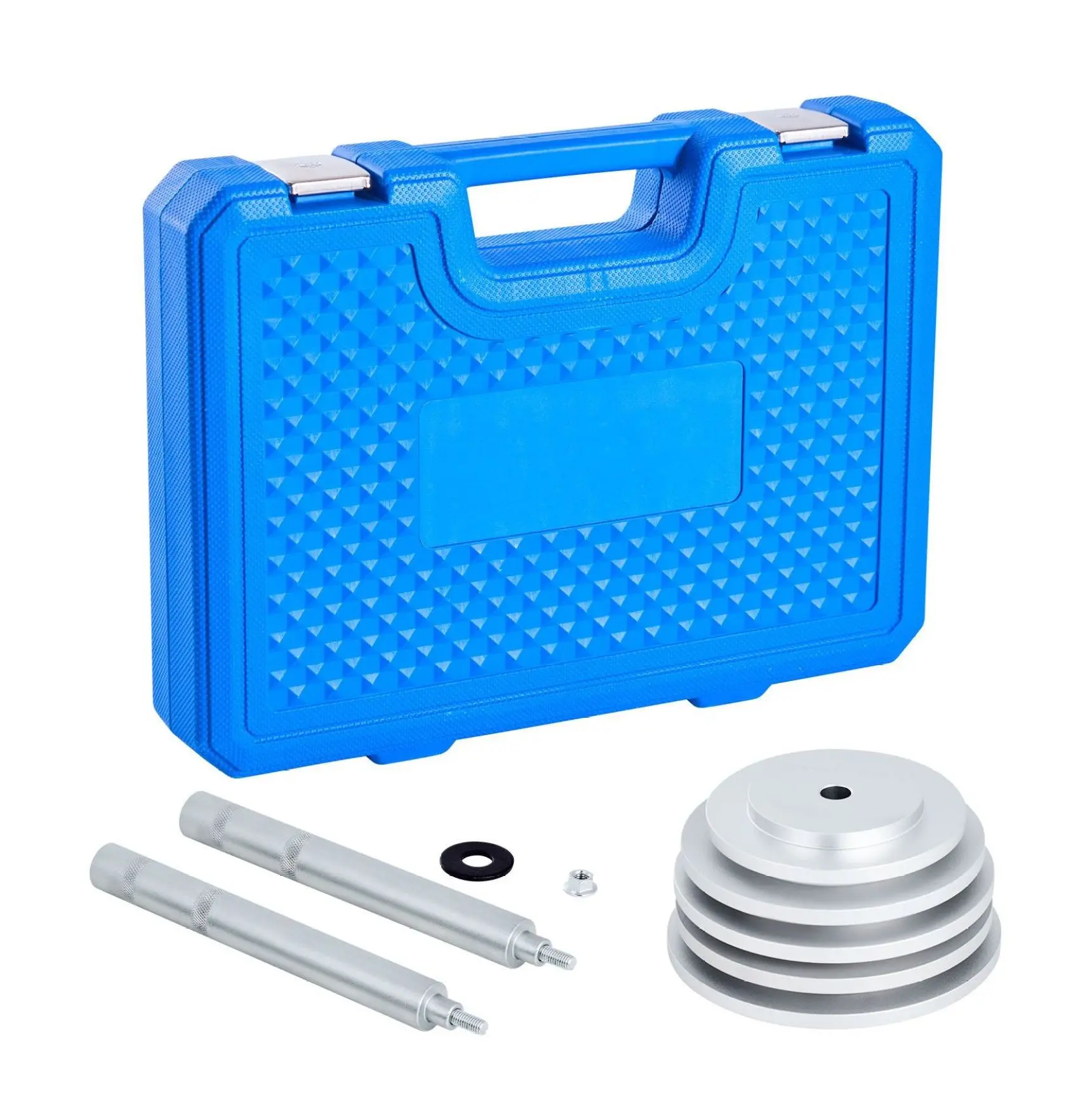 Bearing Press Kit 7 Pcs, Bearing Race & Seal Driver Set, Bushing Driver Tool Set with Storage Case, Heavy Duty Removal Installation Tool Kit for Automotive & Motorcycle Repair Default