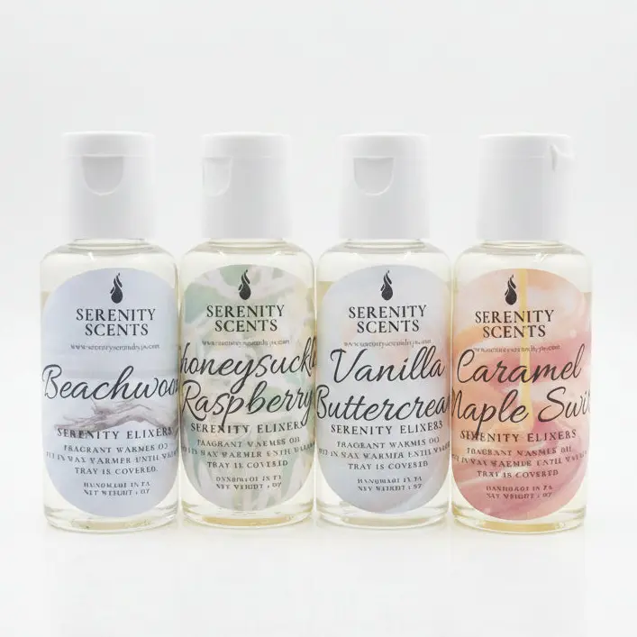 Serenity Elixers Highly Fragrant Warmer Oil for Wax Warmers 1oz Aromatic Scent Home Fragrances Scented Oils