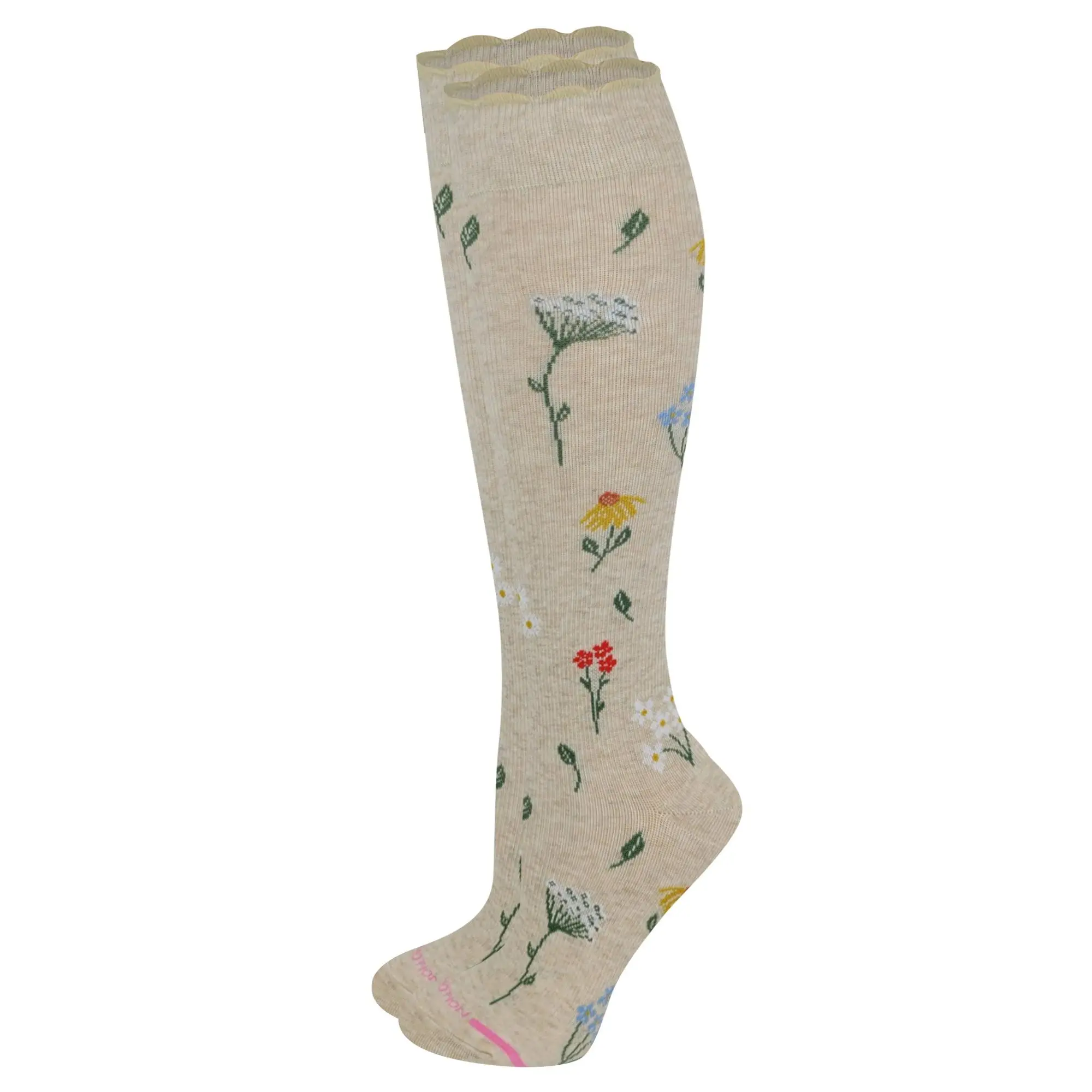 Knee High Moderate Compression Socks | Dr. Motion | Women (1 Pair)