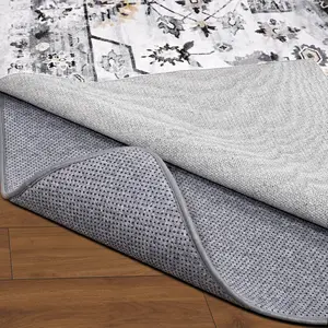 Non Slip Rug Pad Gripper, 10 x 14 Ft Extra Thick  Under Area Rug Carpet Pads for Any Hard Surface Floors, Keep Your Carpets Safe and in Place,  Rug from Wrinkling or Buckling