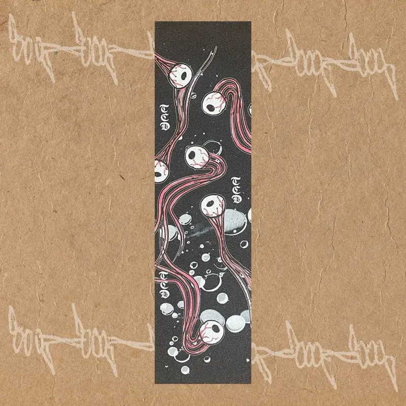 eyeballs skateboard grip tape (Three Eyed Duck brand)