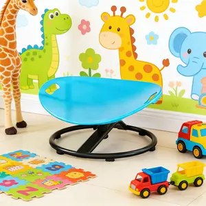 A rotatable sensory integration training chair, suitable for balance training and improving body coordination, is ideal for children and teenagers