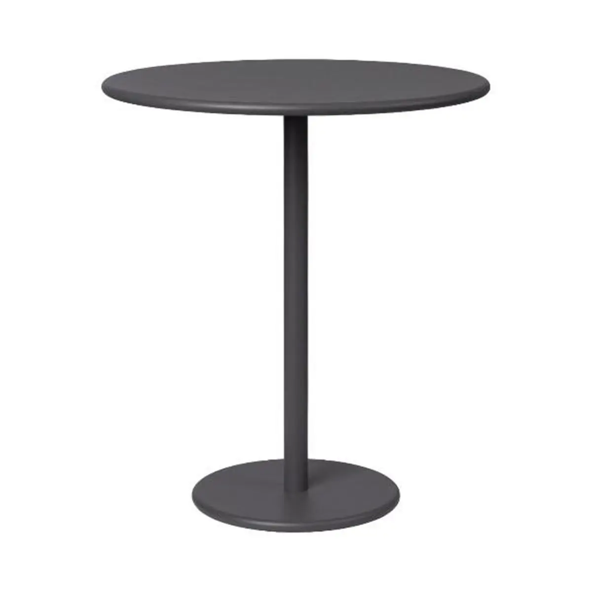 212 MAIN Blomus Aluminum Portable Lightweight Weather Resistant Outdoor Side Table, 17.7x15.8 in. Dia., Magnet, Patio Outdoor Furniture, Portable Table, Lightweight Outdoor Table