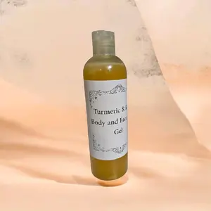 KoJic Face & Body Wash Gel with Extra Turmeric & Kojic Acid for Brightening Problematic Skin Fighting Odor Natural Cleansing Facial Cleanser