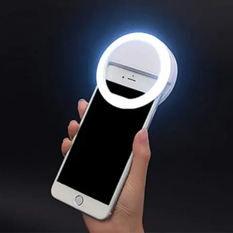 Portable Mini Clip-on Fill Light, LED Fill Light Selfie Light, Led Smartphone Light, Rechargeable Video Light, USB Rechargeable Fill Light for Mobile Phones & Computers, Makeup, Zoom Conference, Live Streaming, Vlog