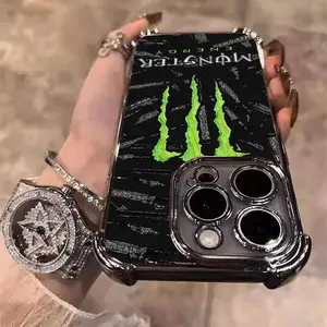 MZ.PP Phone Case For 17 16 15 14 13 12 11 X XS PRO PLUS MAX Quad Cushion Drop Protection Phone Case #IPMZ5