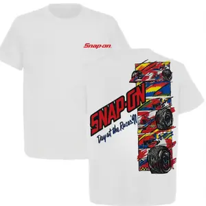 Snap-On Racing 1991 T-Shirt, Vintage Neon Car Graphic Design, Gift for Motorsport Fans