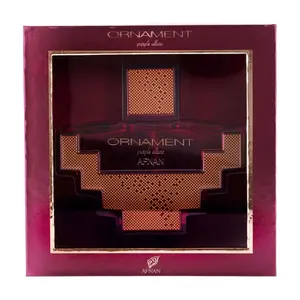 Ornament Purple Allure by Afnan  3.3 / 3.4 oz EDP Perfume for Women New In Box