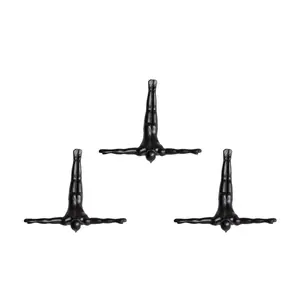 Wall Diver Classic Wall-Art Sculpture | 3-Pack