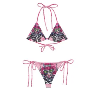 Y2K Pink Amine String Bikini | Perfect for Summer Break