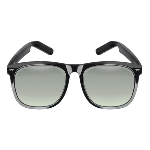 MicroBoom Smart Glasses - Wayfarer Style Frames with Touch Sensors for Music and Calls