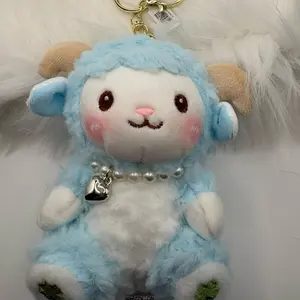 Baby Plush Sheep Keychain / Bag Clip I 4 colors