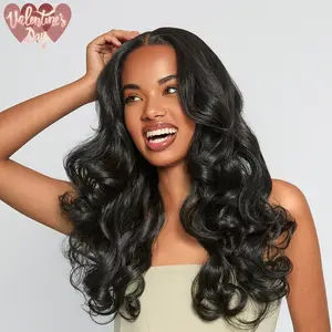 [Blend] Frodio Veralux™ Blend Human Hair 24" 13x6 HD Lace Wig Natural Black Loose Wave Wig #summervibes