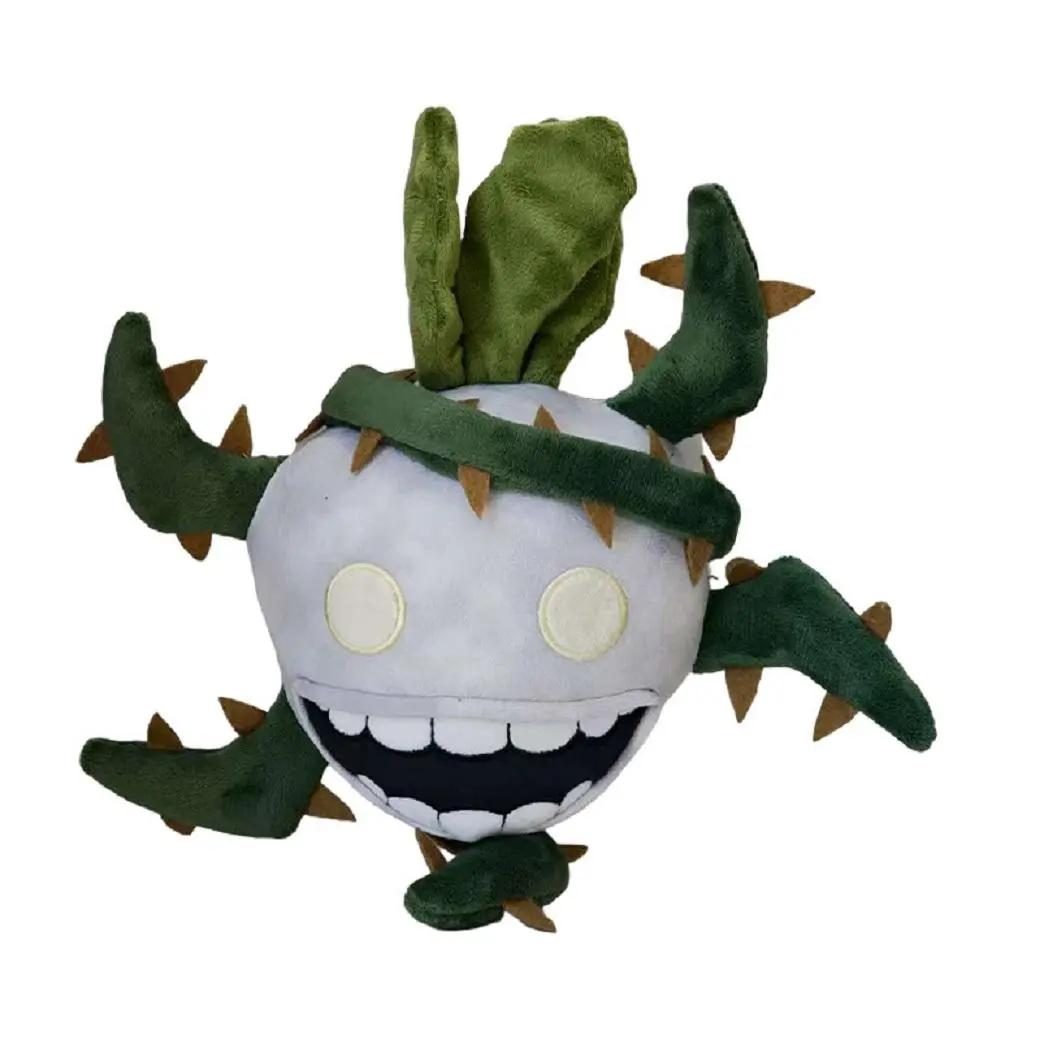 25cm NEW DOORS Outdoors Plush Game Doors Plushie Horror Carrot Gardener Stuffed Doll Halloween Party Home Decor Soft Toy Gift