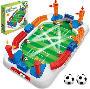 2-player Battle Table Football Game, CreativeSoccer Table Game, Parent-child InteractiveGame for Adults, Family Board Game Toy,Football Balls