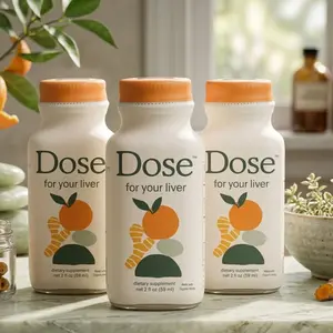 3x Dose for Your Liver Cleanse Detox & Repair, Made with Organic Milk Thistle Supplement with Turmeric, Dandelion, Ginger, and Orange, Supports Healthy Liver Function, 2 oz bottle