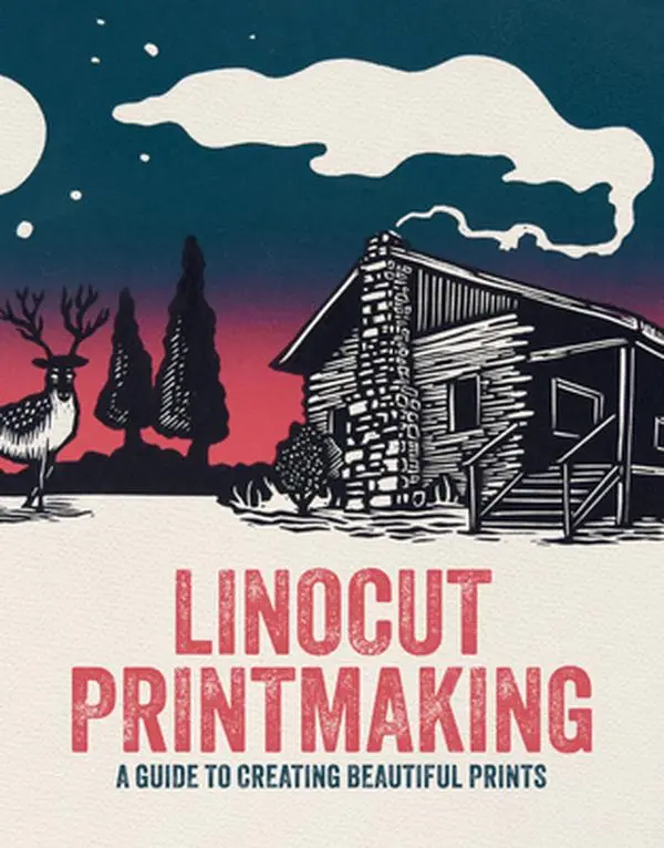 Linocut Printmaking Art Tutorial: A Guide to Creating Beautiful Prints - Gareth Barnes, Paperback