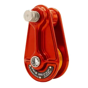 ISC 5/8" Small Aluminum Rigging Block RED