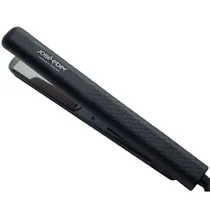 Jose Eber: 100% Pure Ceramic Flat Iron - Black, 1.25" Plates, Ionic Technology