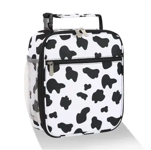 Lunch box Lunch bag for men women Lunchbox Lunch bags Insulated Lunch bag Lunch box cooler (Cow)