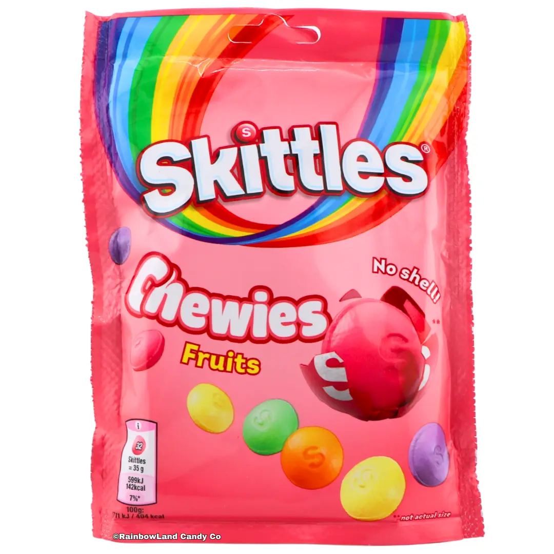 Skittles Chewies Fruits | No Shell Skittles | Imported from the UK