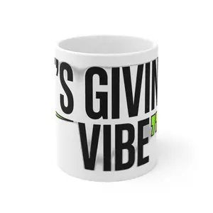 It's Giving Vibe Meme - Trending TikTok Slang — Mug