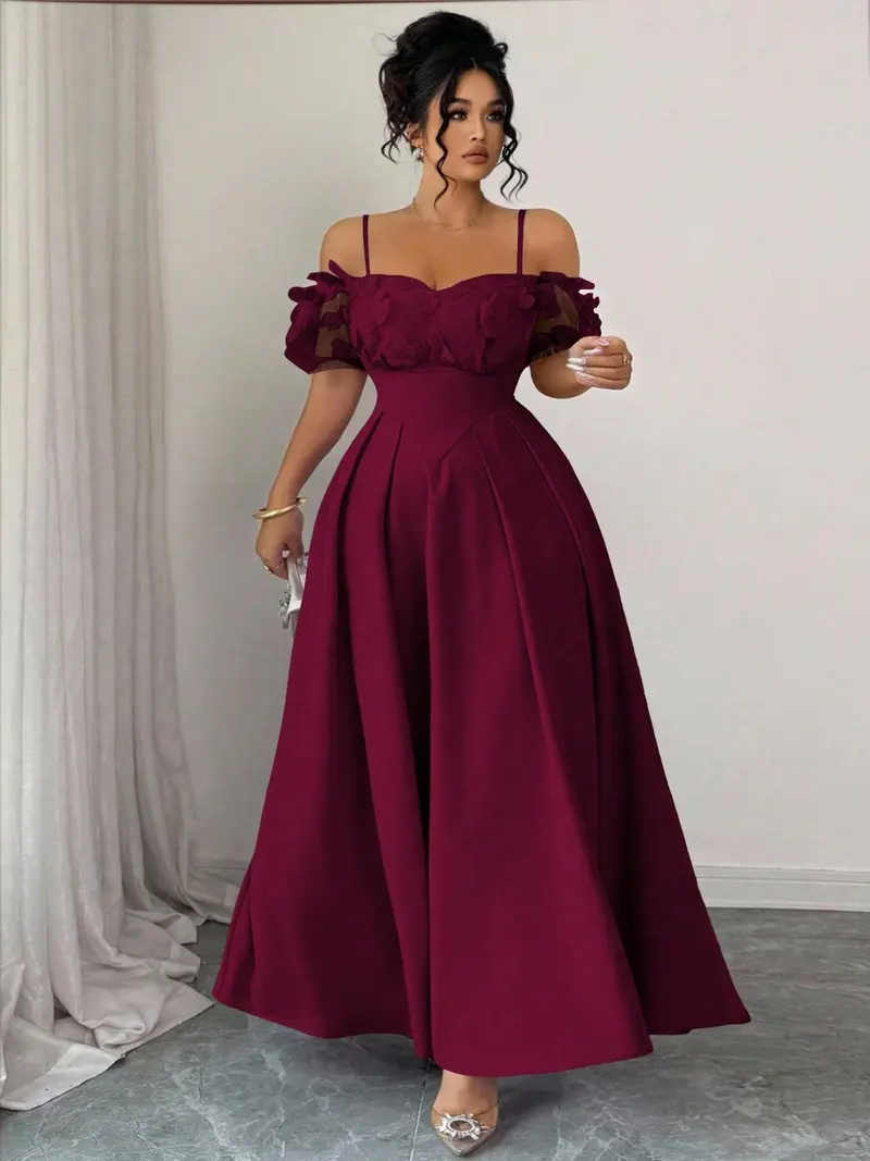 off shoulder formal dress plus size - TikTok Shop