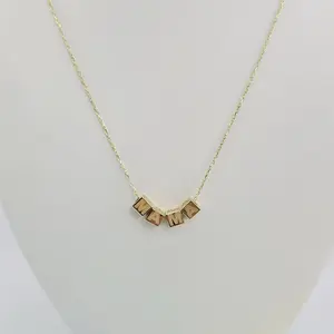 Solid 14kt chain, size 16