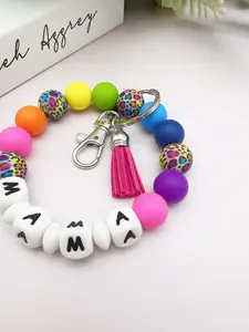 Mama Keychain, Perfect Gift Choice, Style Hanging Decor, Silicone Bag Charm, Car Key Chain, Trendy Personalized Accessory