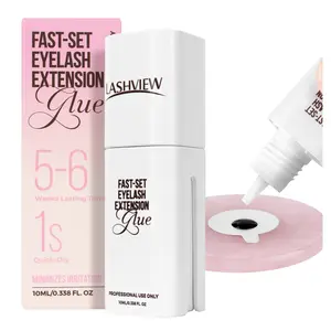 Lashview Fast Drying Eyelash Extension Glues Lower Irritation Professional Use Glues 10ml