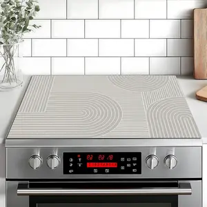 Non-Slip Rubber Oven Mat, Kitchen Stove Protector, Multi-Purpose Countertop Cover, Fits Ovens, Washing Machines, Dryers, Mouse Pad, Kitchen Decorative Placemat