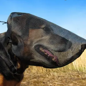 Breathable Dog Protective Face Mask, Anti-injury Pet Facial Guard, Soft Outdoor Hiking Adventure Safety Protective Veil for Puppy Dog