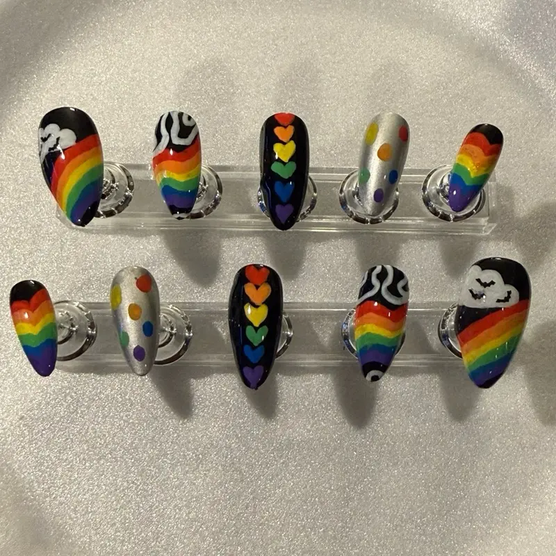 Alt Pride Custom Press-On Nails