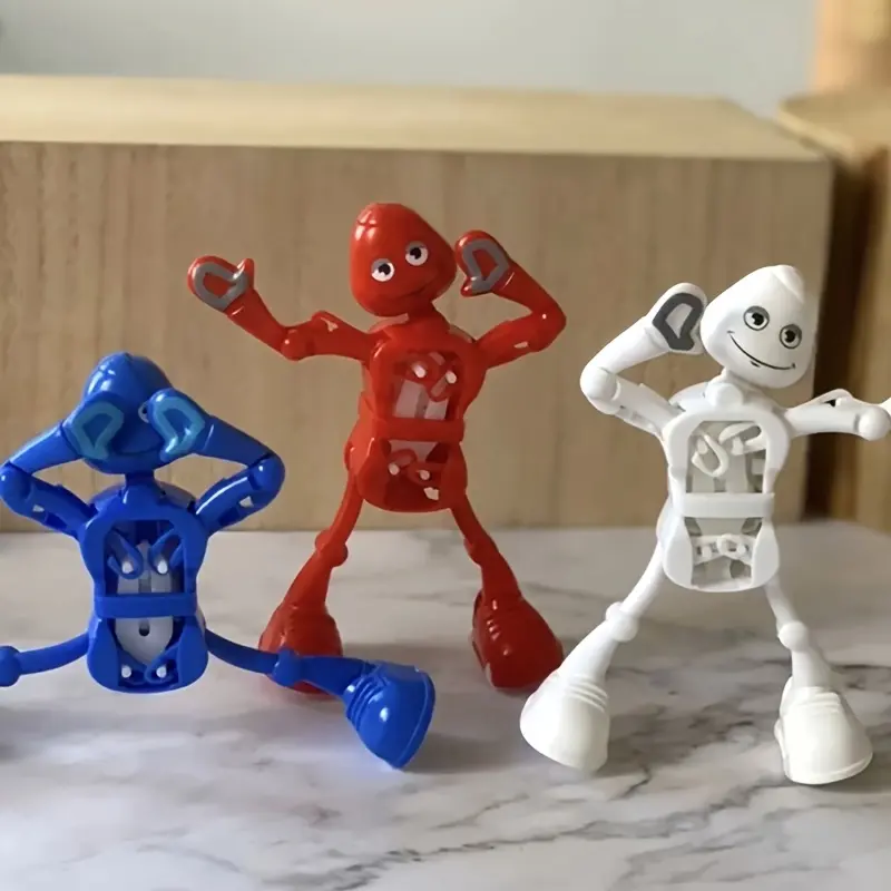 1pc of a Wind-Up Toy Robot That Dances, a Quirky Split Toy, a Creative Wind-Up Dancing Split Toy, a Mini Dancing Robot Wind-Up Toy, a Fun Swinging Wind-Up Toy, an Interesting Gift for Holidays.Christmas Stocking Stuffers, Christmas Stocking Stuffers