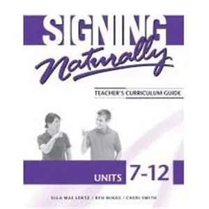 212 MAIN Cat Owner Language Learning Guide Book & Workbook - Cisco Signing Naturally Units 7-12 Teacher’s Curriculum Kit, Interactive Book Set with DVD, Cat Supplies Learning Materials