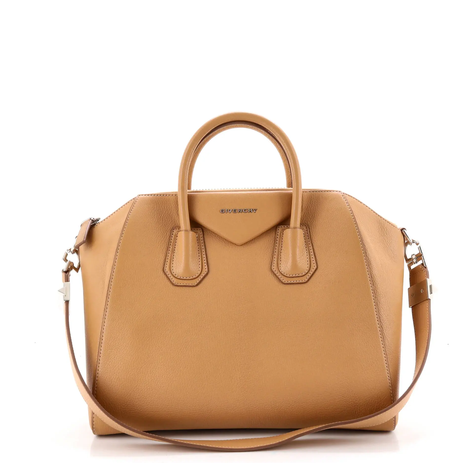 Pre-owned GIVENCHY Leather Top Handle Bags Antigona Bag Medium by Rebag