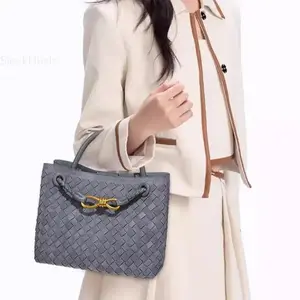 Women's 2025 New Retro Matte Handmade Woven Handbag Purse, Casual Trendy Commuter Shoulder Messenger Bag for Sports & Outdoor Protective Gear Accessory Use, Casual Trendy Handbag,summervibes