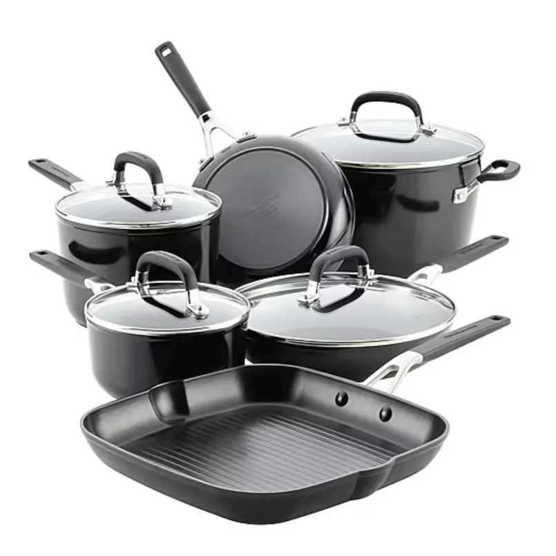 KitchenAid Hard Anodized 10-pc. Cookware Set