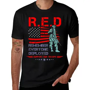 100% pure cotton for both men and womenRed Friday Military Shirt, Remember Everyone Deployed T-Shirt