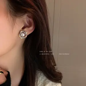 Korean Fashion Earrings Simple Niche Earrings