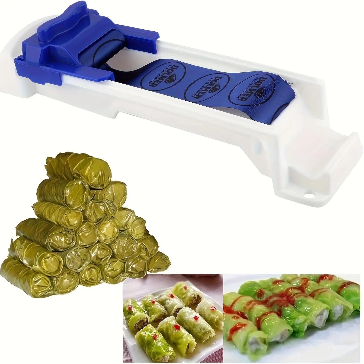 1pc Heavy-Duty Manual Meat Roller Suitable for Making Sushi, Spring Rolls, Grape Leaf Buns, Dumplings, Household Kitchen Tools, And Portable Lunch Boxes