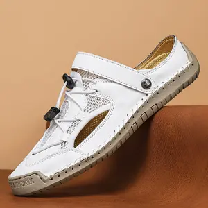 Men's summer sandals summertimeOutdoor Sports Sandals for Men Beach Wear Breathable Design menshoes summer2025 Footwear Slides