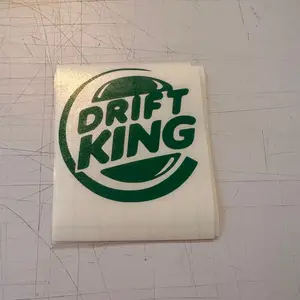 Drift King Sticker