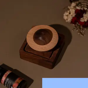 Black Walnut Small Planet Diffuser - Indoor and Car Decoration, Handmade Wooden Fragrance Diffuser