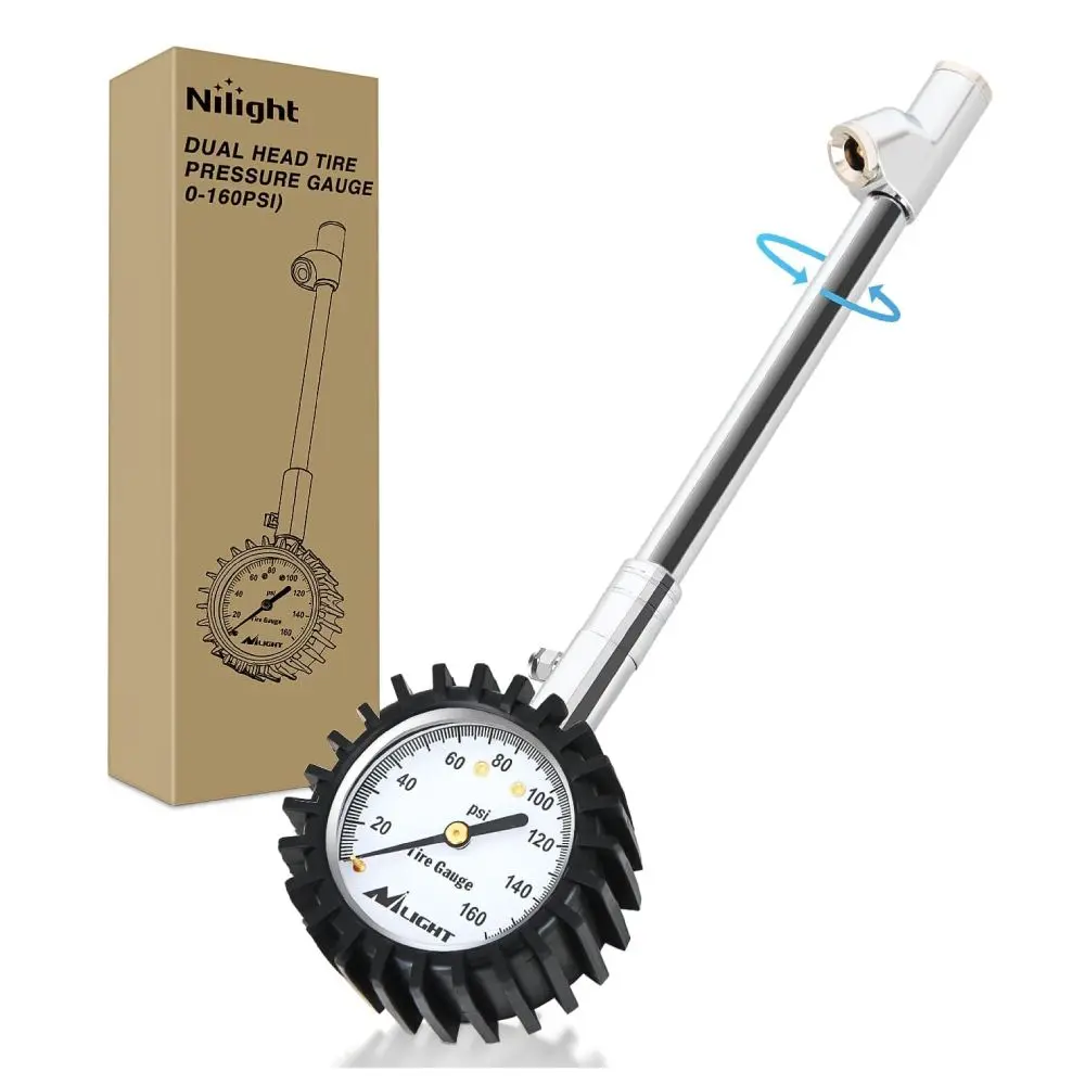 Dual Head Tire Gauge